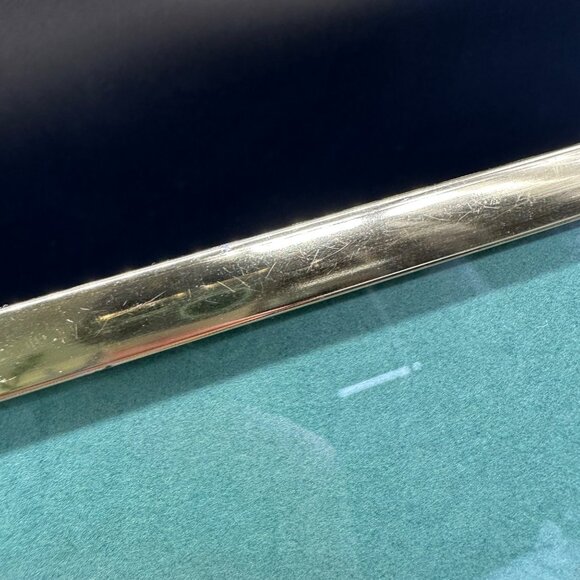 Watercolor Painting Tulips Pink Flower Gold Frame Signed Art Wall Hanging Floral - Picture 7 of 9